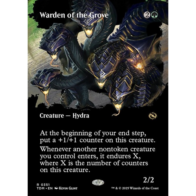 TDM: Warden of the Grove (Borderless) (Foil)