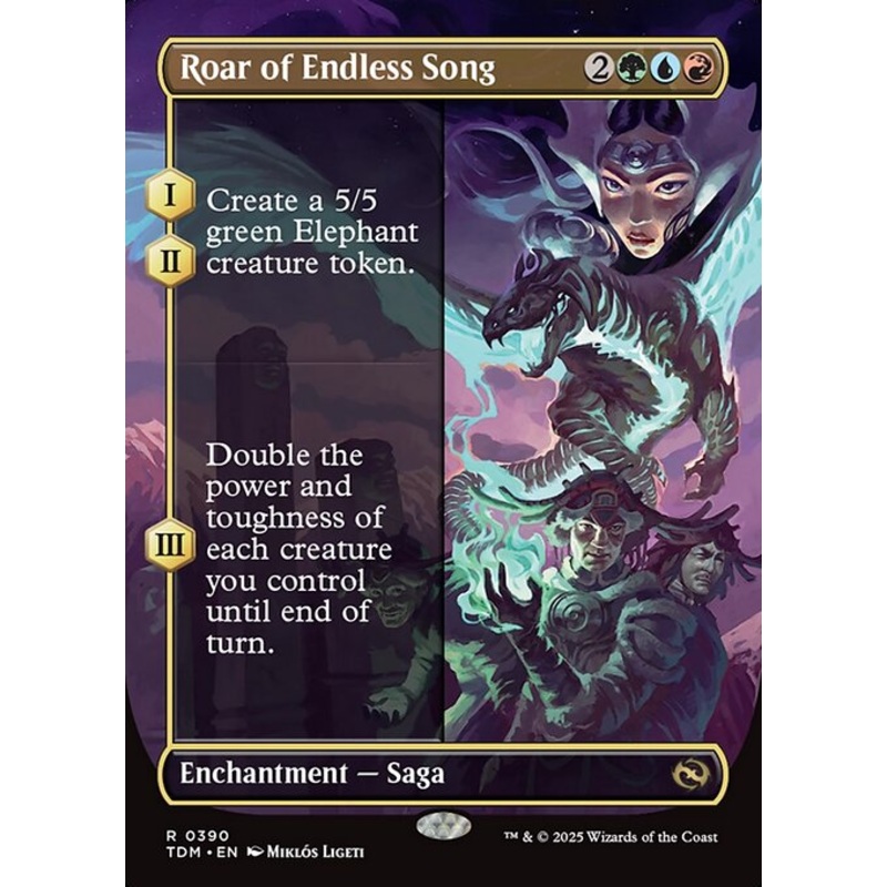 TDM: Roar of Endless Song (Borderless) (Foil)