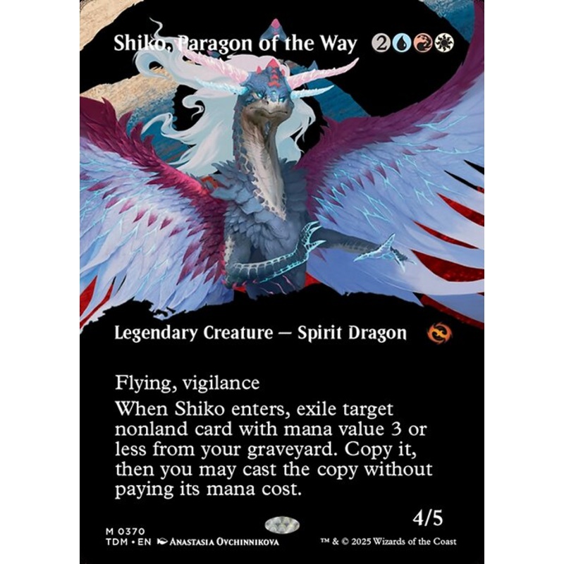 TDM: Shiko, Paragon of the Way (Borderless) (Foil)