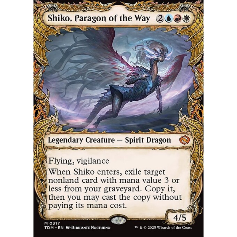 TDM: Shiko, Paragon of the Way (Showcase) (Foil)