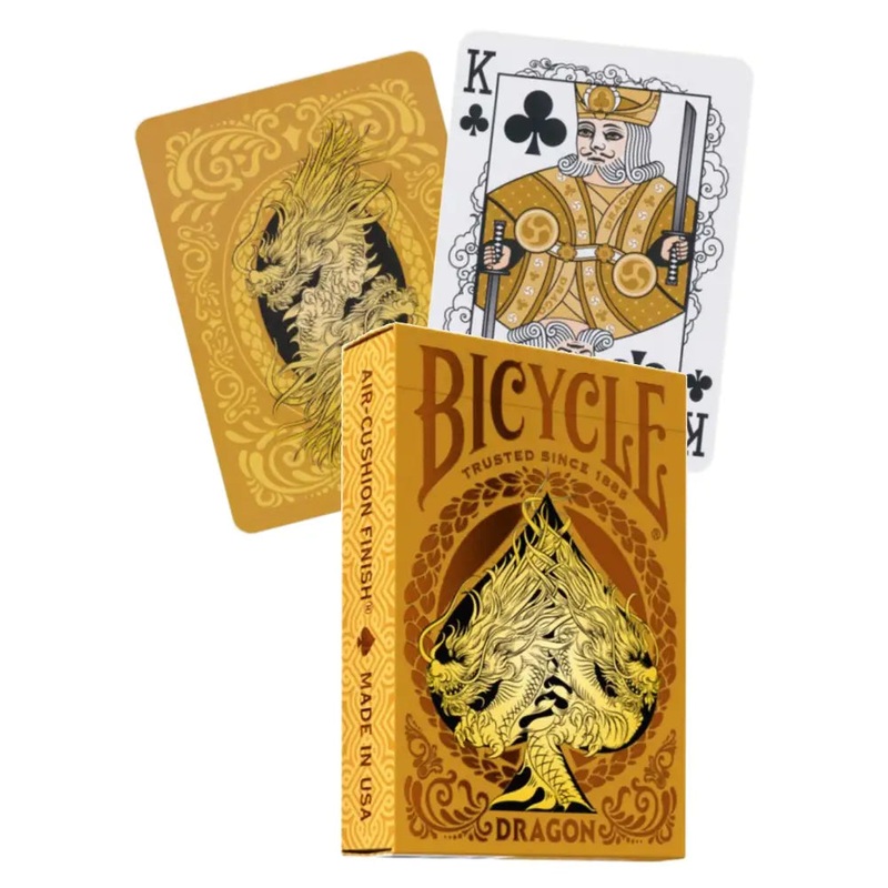 Bicycle Playing Cards: Gold Dragon