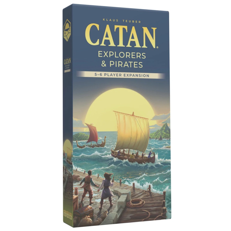 CATAN  (6th Edition)  Explorers & Pirates 5-6 Player Expansion