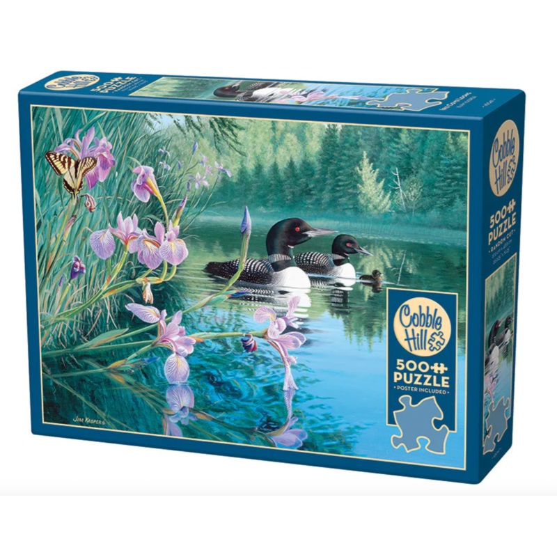 Iris Cove Loons (500 pc puzzle)