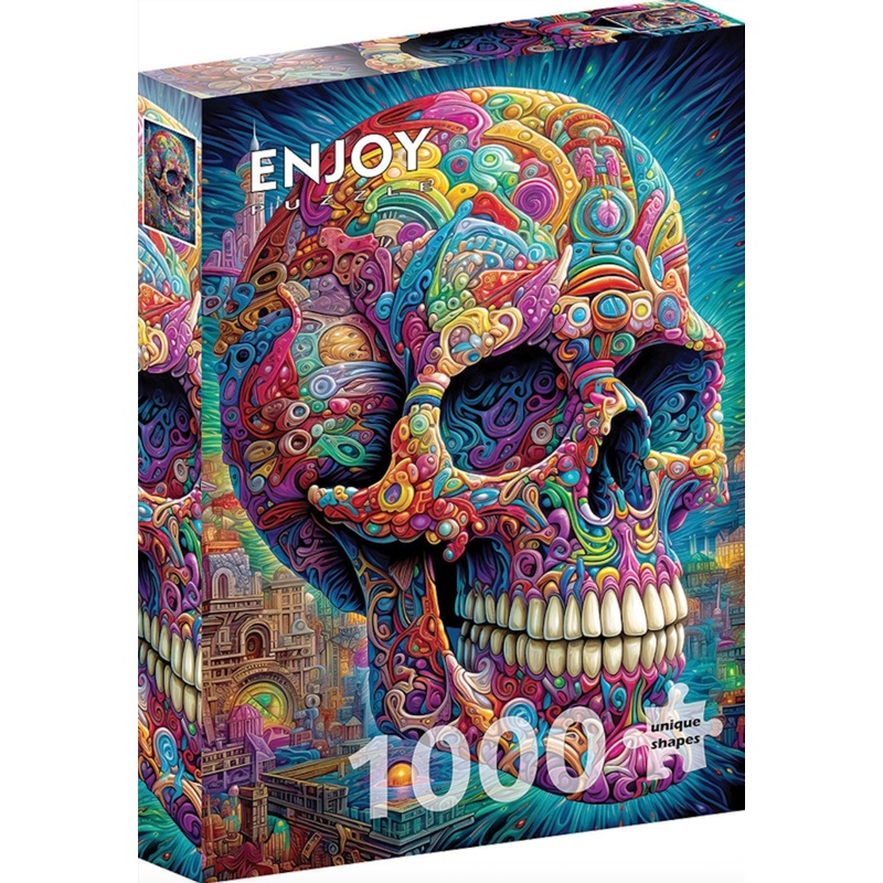 Quirky Skull (1000 pc puzzle)