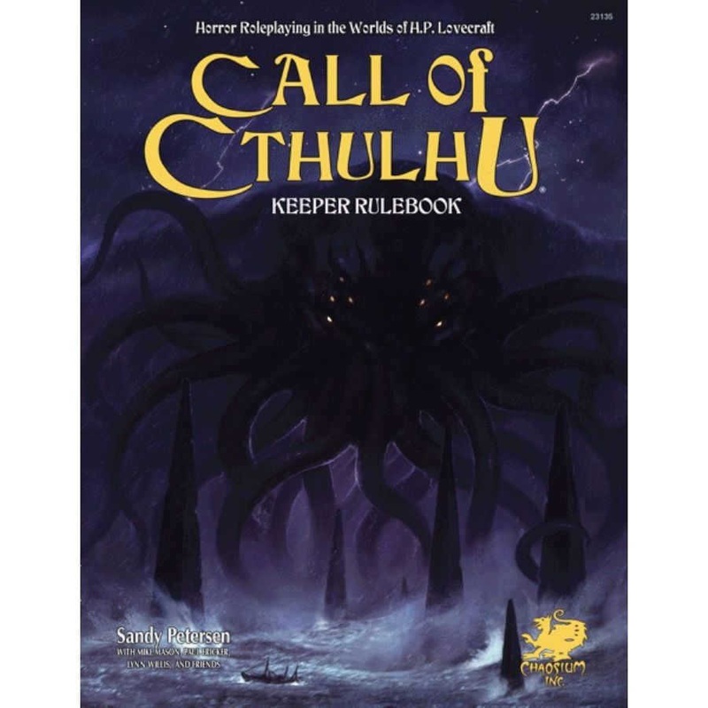 Call of Cthulhu RPG: Keeper Rulebook (7 Edition)