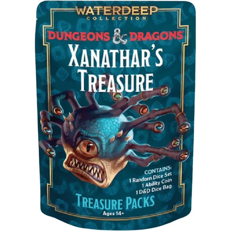 Dungeons & Dragons: Xanathar's Treasure Dice Set Pack