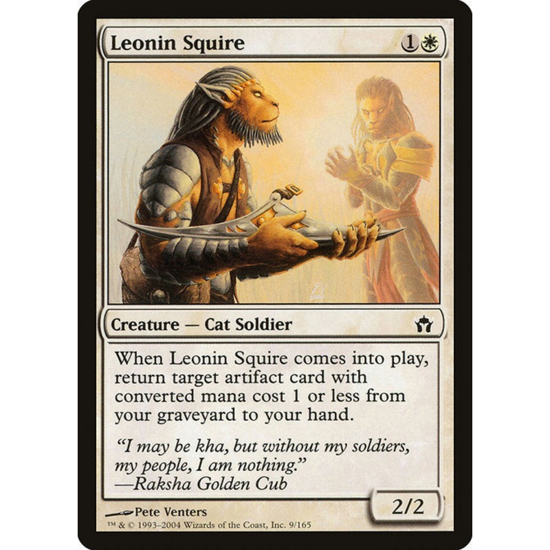 5DN: Leonin Squire (Foil)