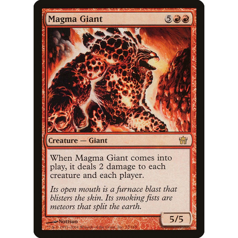 5DN: Magma Giant