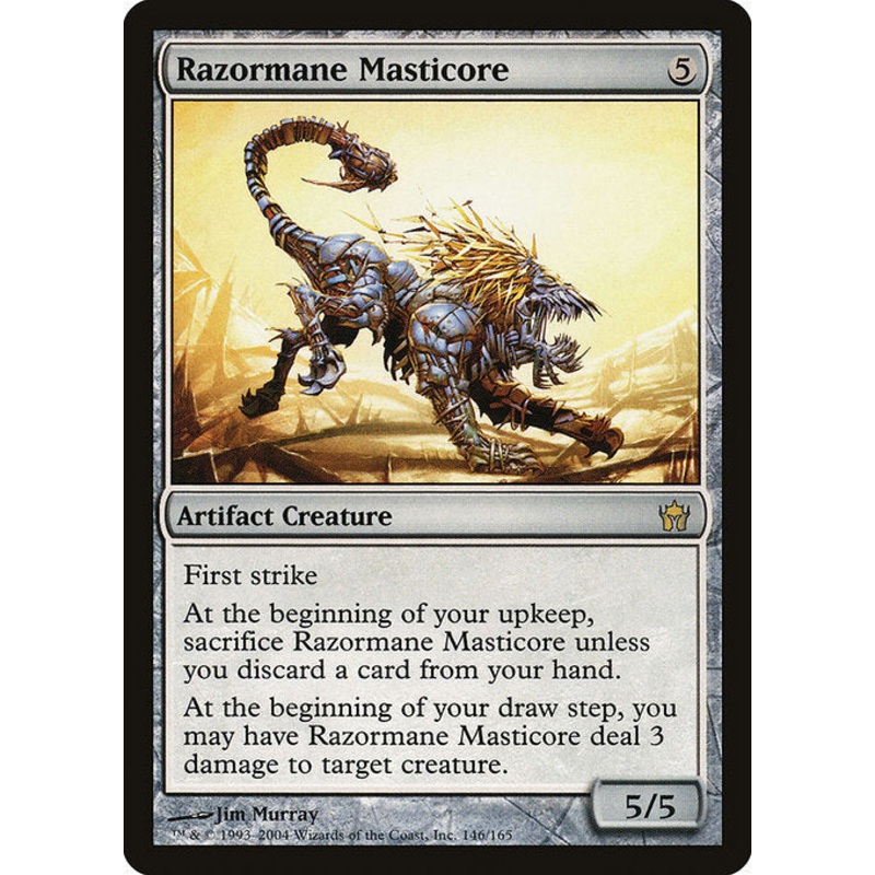 5DN: Razormane Masticore