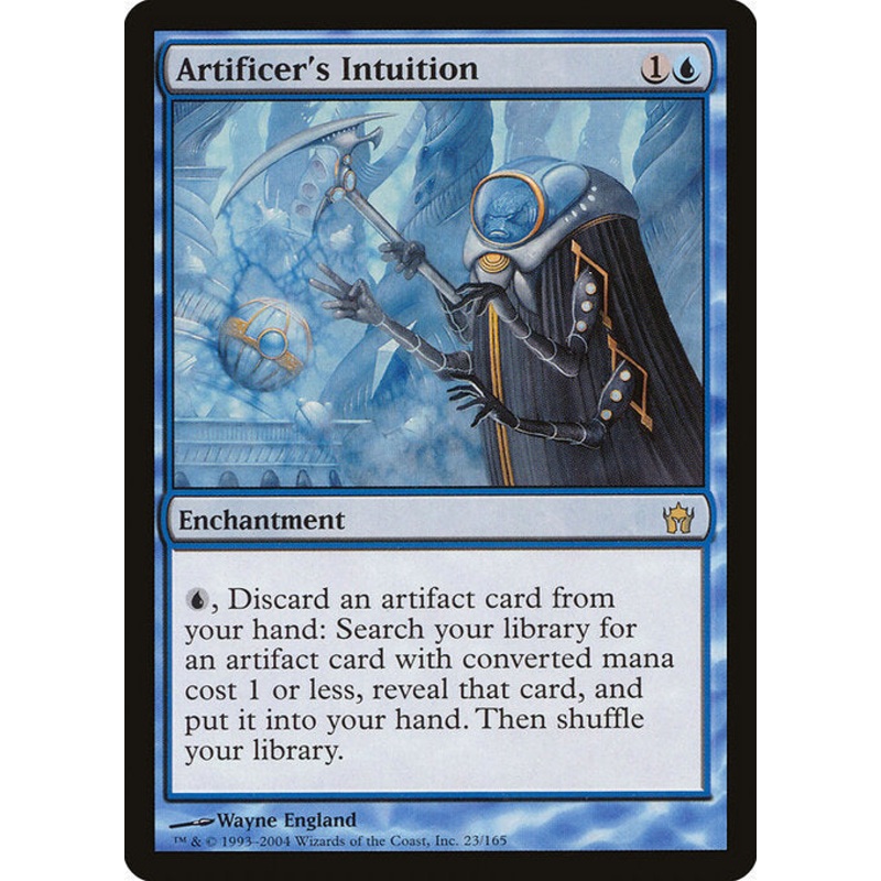 5DN: Artificer's Intuition (Foil)