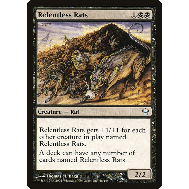 5DN: Relentless Rats (Foil)