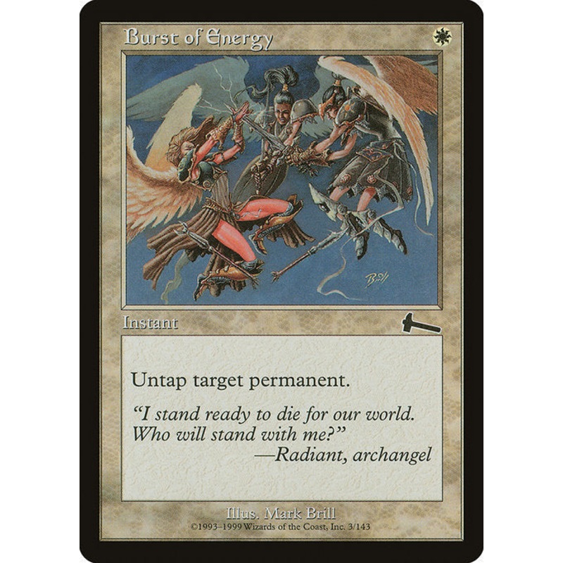 ULG: Burst of Energy