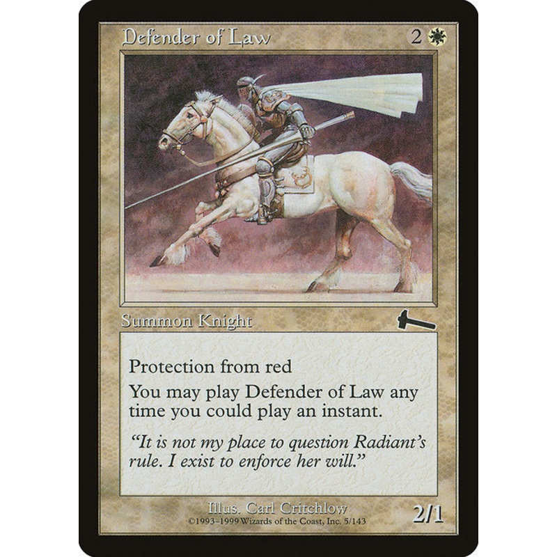 ULG: Defender of Law (Foil)