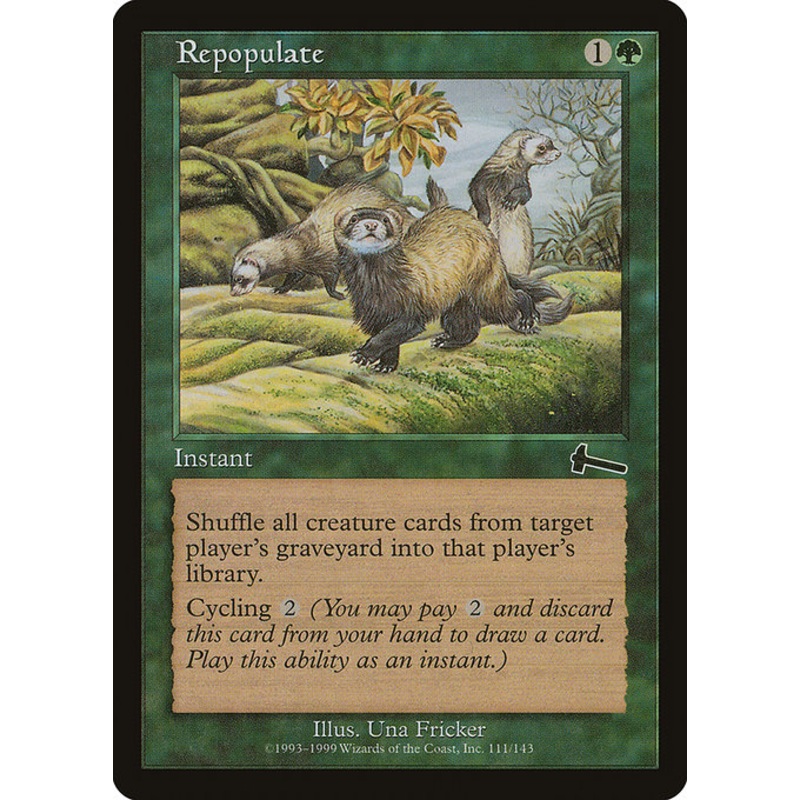 ULG: Repopulate