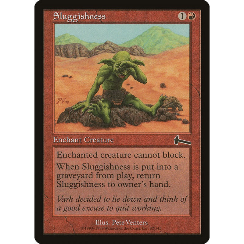 ULG: Sluggishness