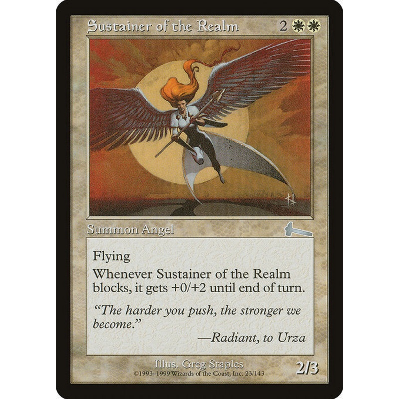 ULG: Sustainer of the Realm
