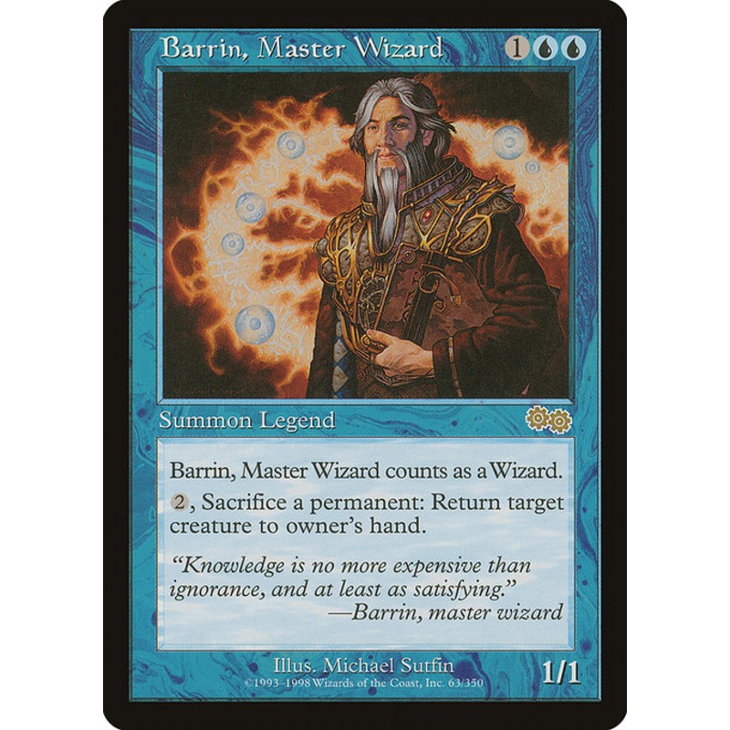 USG: Barrin, Master Wizard