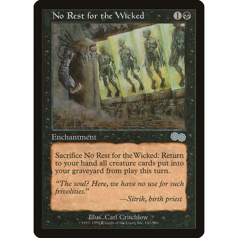 USG: No Rest for the Wicked