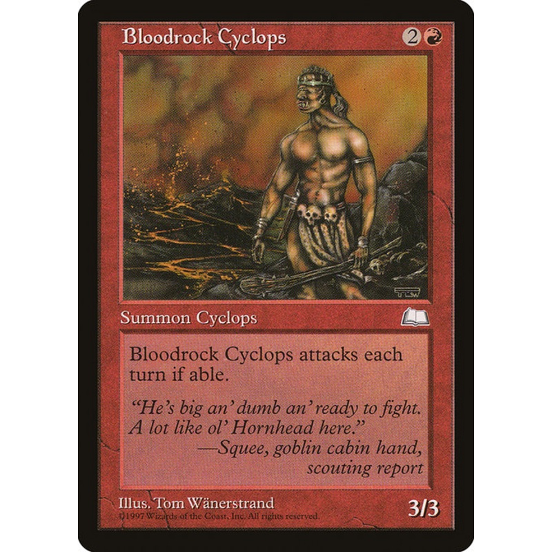 WTH: Bloodrock Cyclops