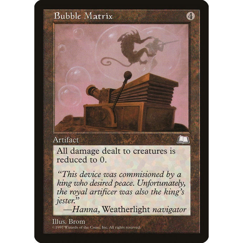 WTH: Bubble Matrix