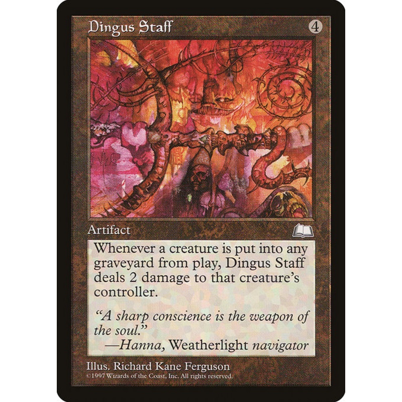 WTH: Dingus Staff