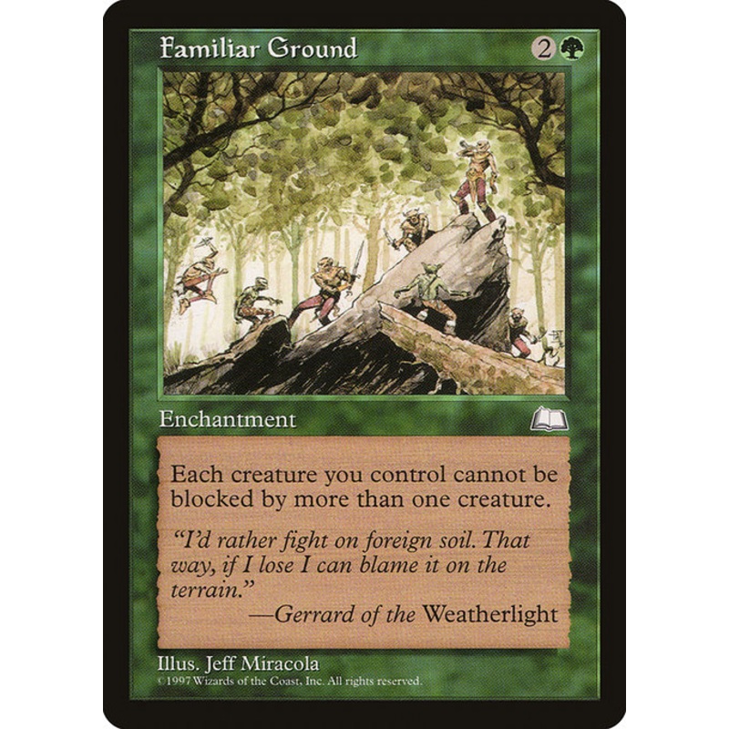 WTH: Familiar Ground