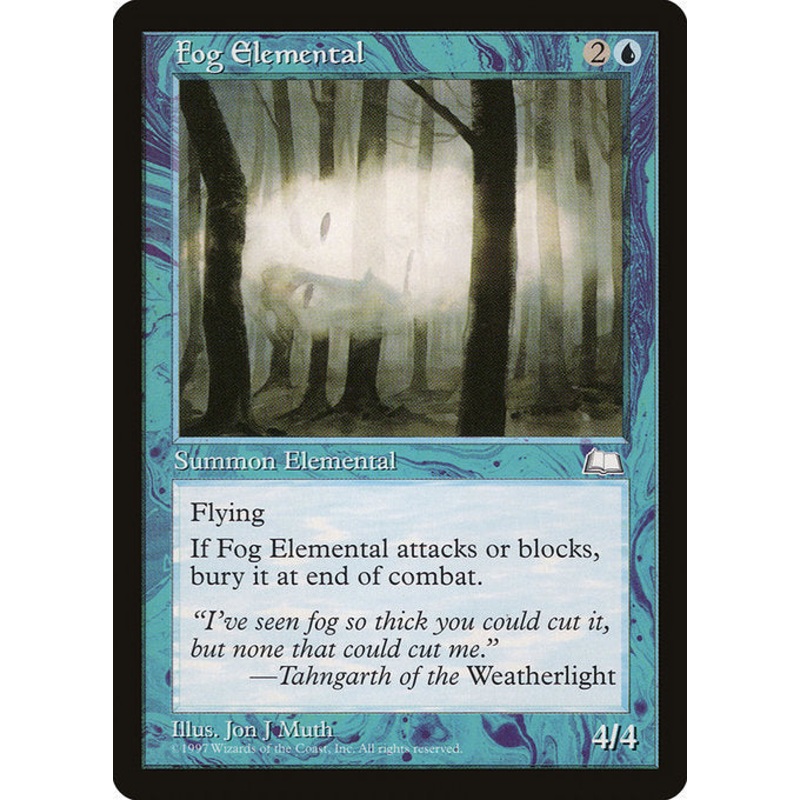 WTH: Fog Elemental