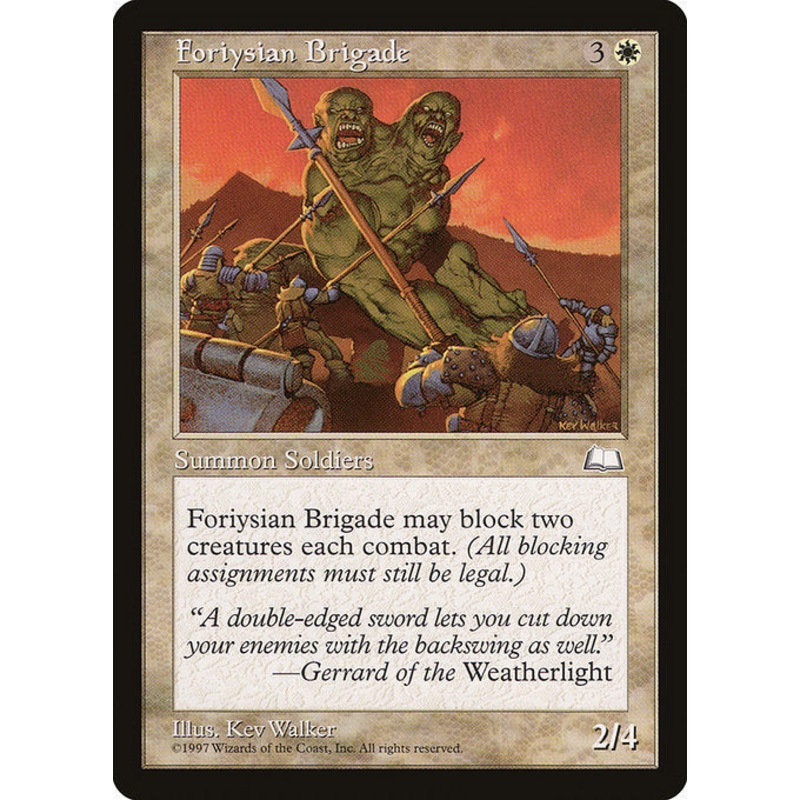 WTH: Foriysian Brigade