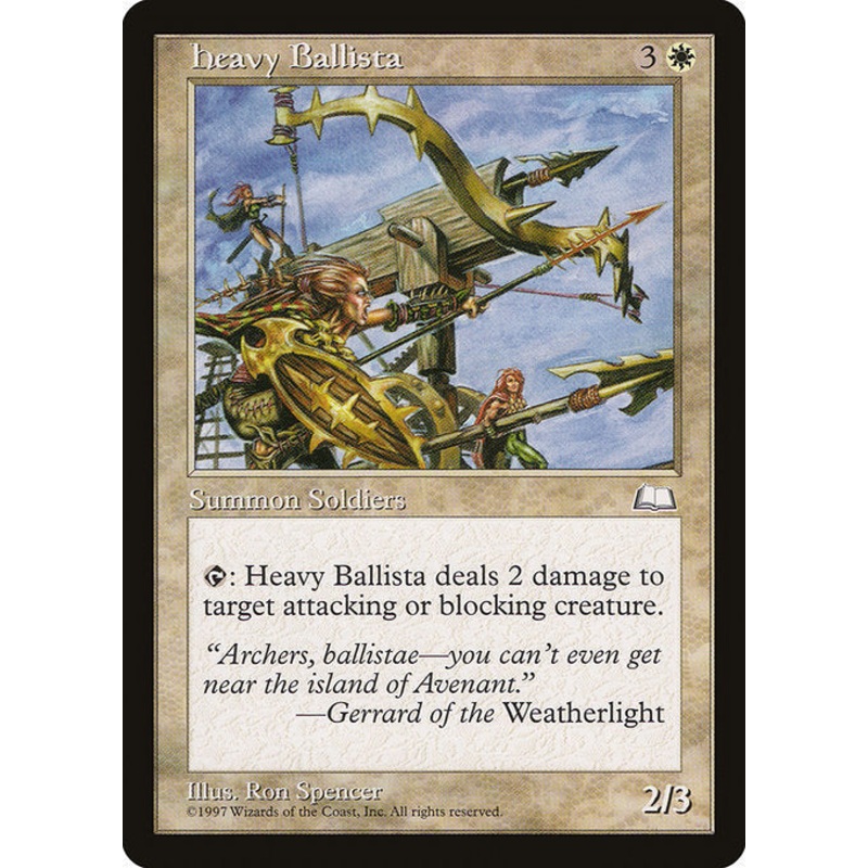 WTH: Heavy Ballista