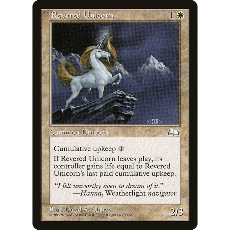 WTH: Revered Unicorn