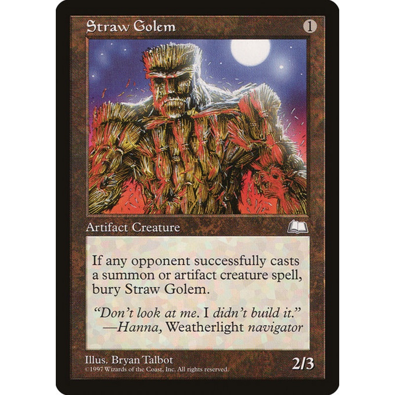 WTH: Straw Golem