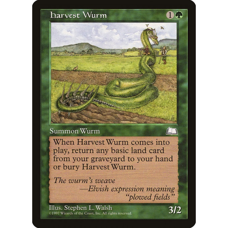 WTH: Harvest Wurm