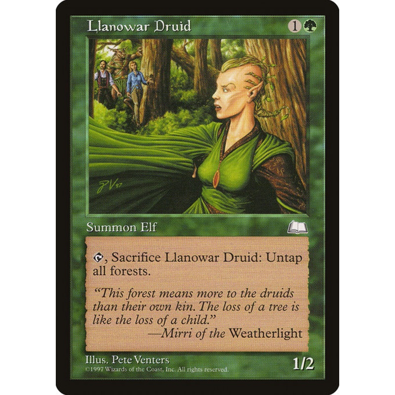WTH: Llanowar Druid