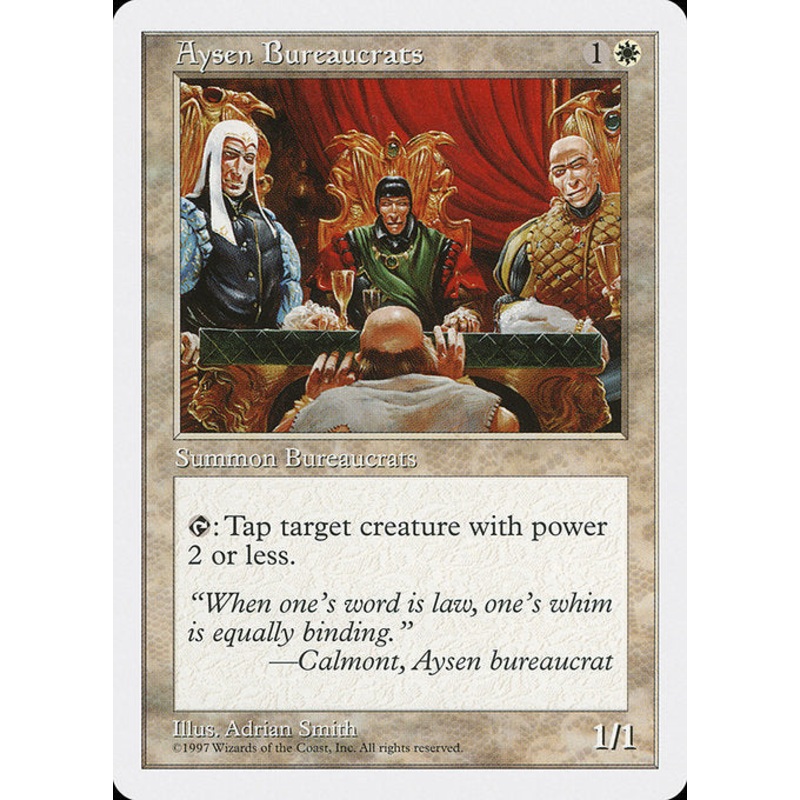 5ED: Aysen Bureaucrats
