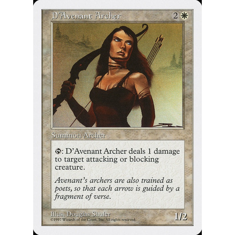 5ED: D'Avenant Archer