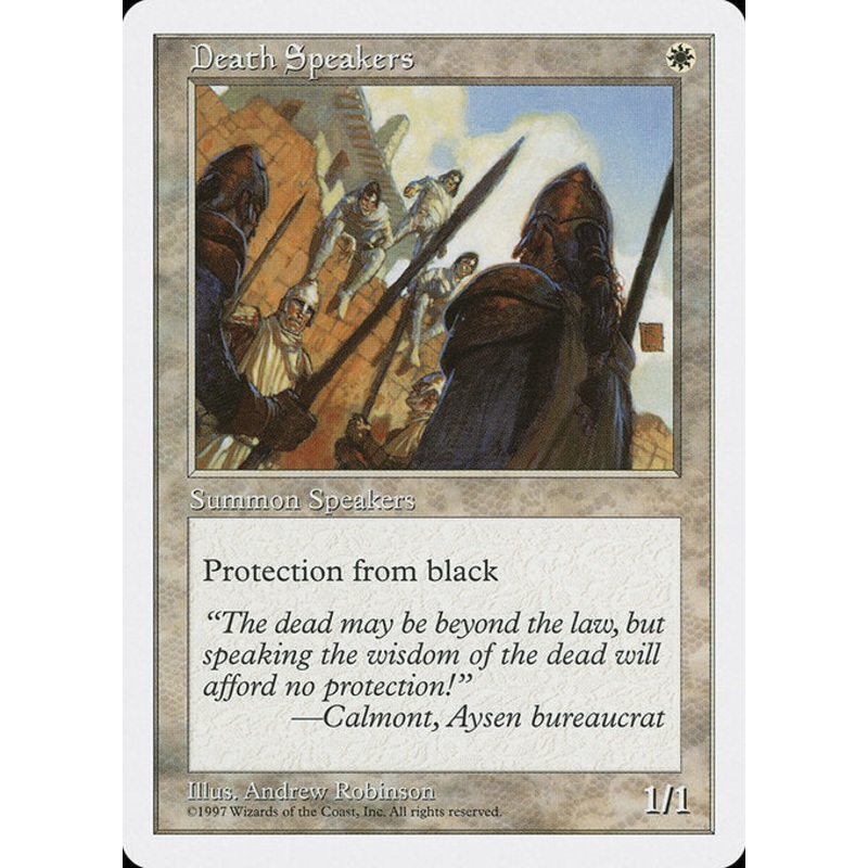 5ED: Death Speakers