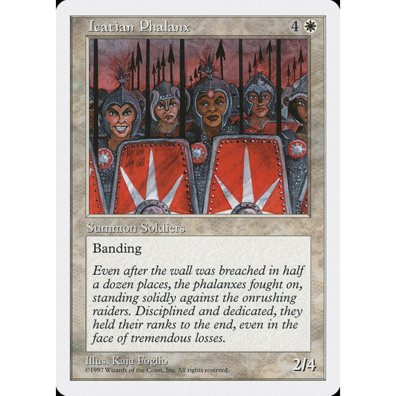 5ED: Icatian Phalanx