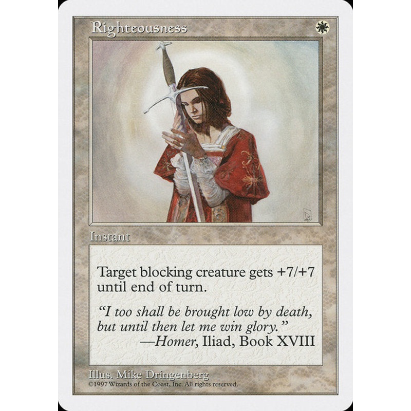 5ED: Righteousness