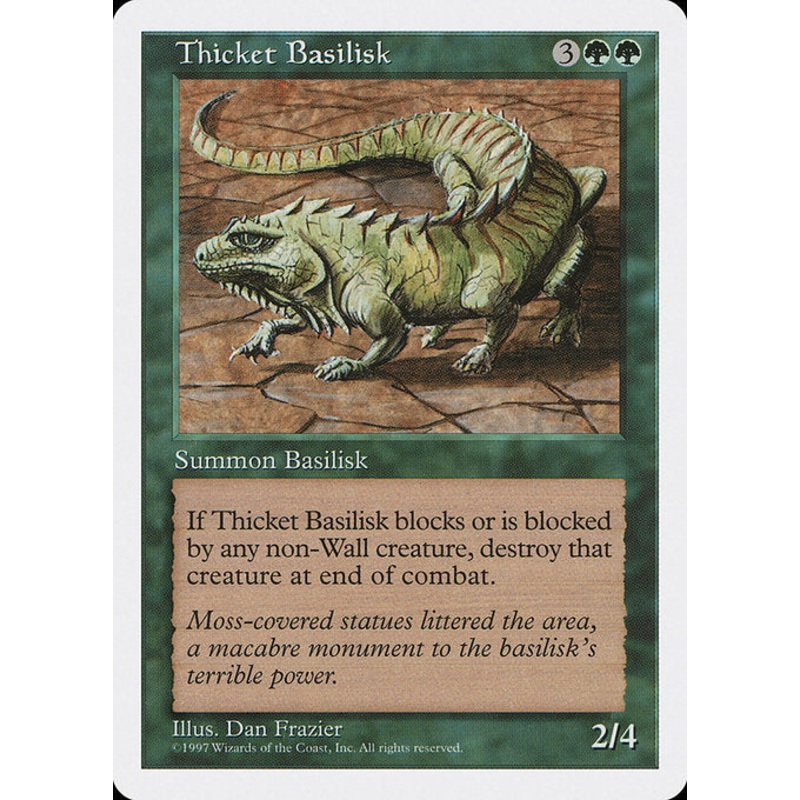 5ED: Thicket Basilisk