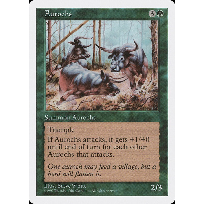 5ED: Aurochs