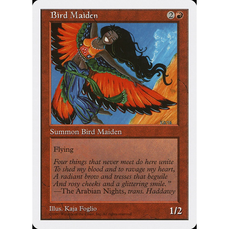 5ED: Bird Maiden