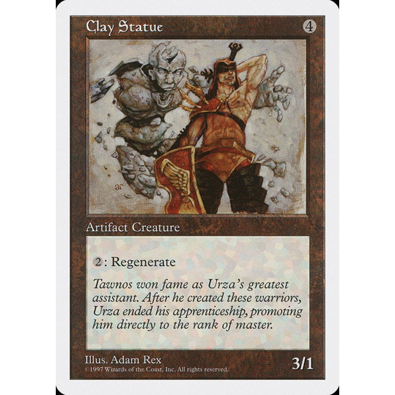 5ED: Clay Statue