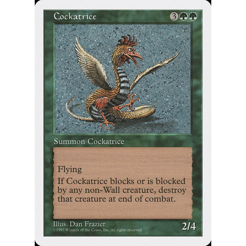 5ED: Cockatrice