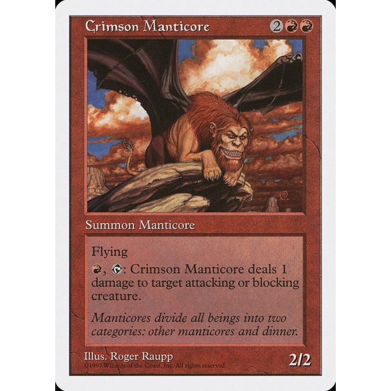 5ED: Crimson Manticore
