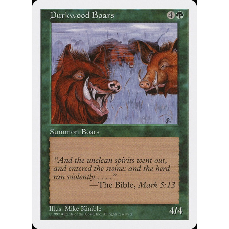 5ED: Durkwood Boars