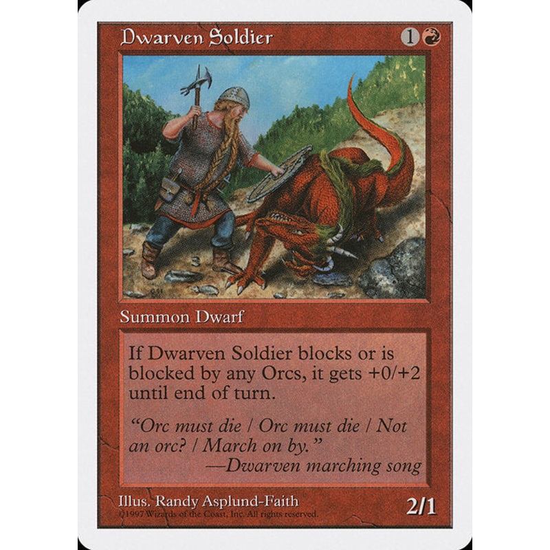 5ED: Dwarven Soldier