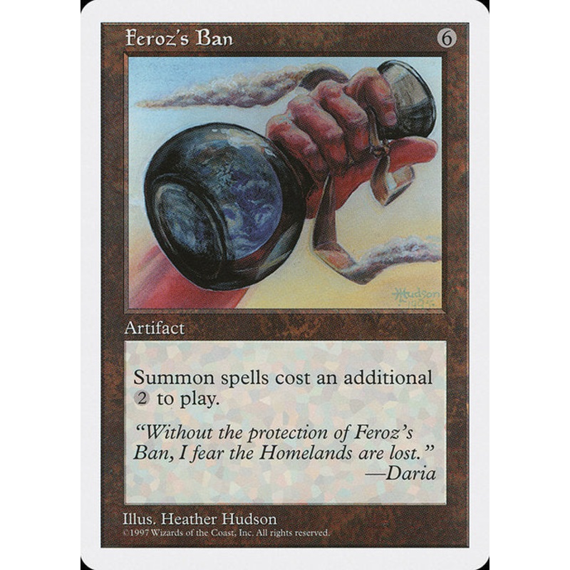 5ED: Feroz's Ban