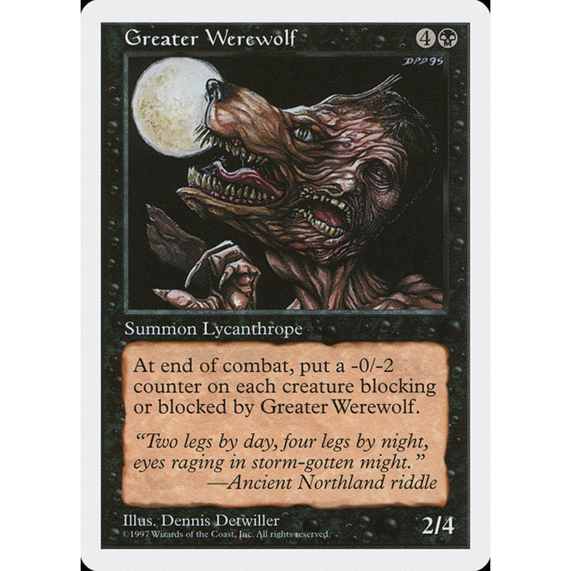 5ED: Greater Werewolf