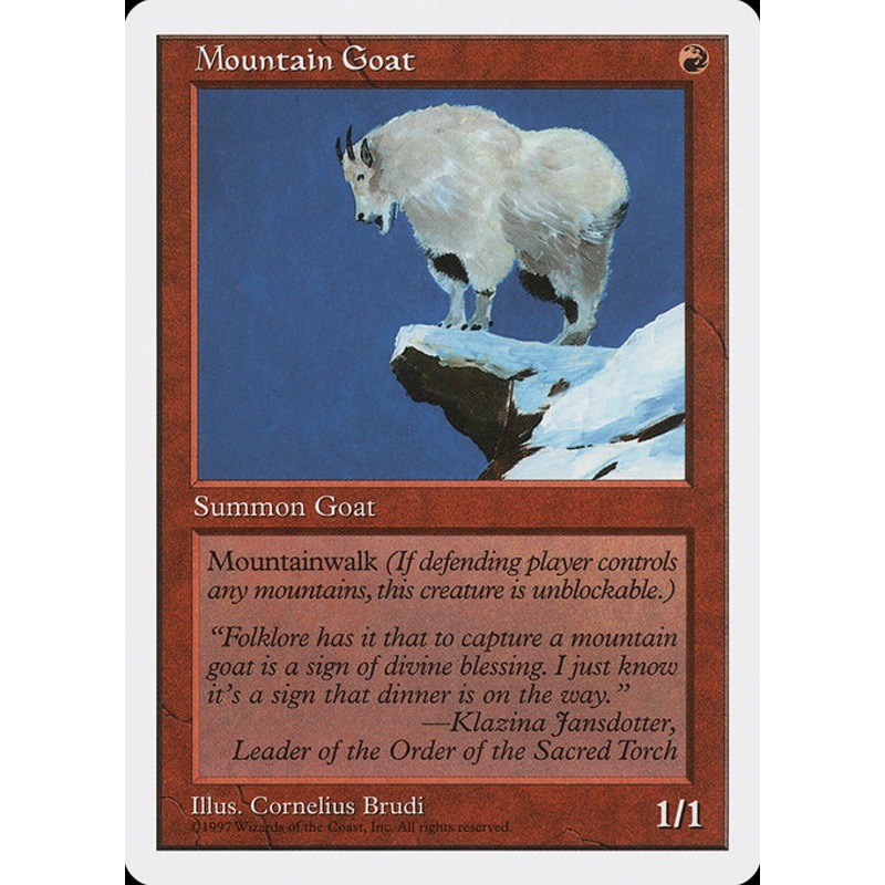 5ED: Mountain Goat