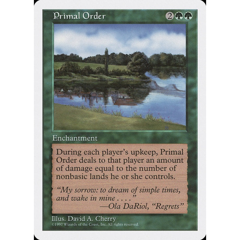 5ED: Primal Order